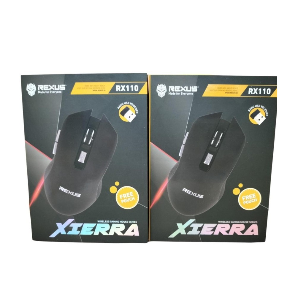 Mouse Gaming Wireless Xierra Rexus RX 110 / RX110