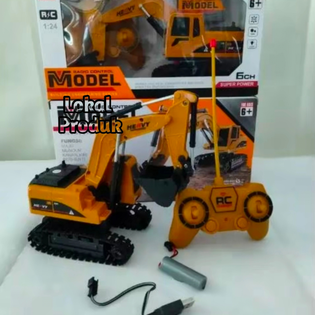 Mainan Mobil Remot Control Super Power Model Series Terbaru Dan Bagus RC Beko Keruk 3017 | Mainan Me