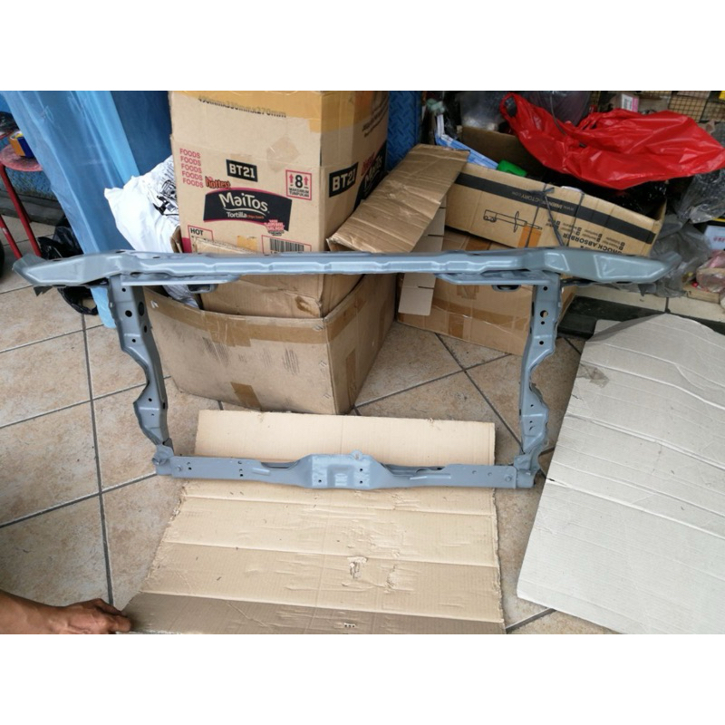 Bulkhead Bullhead - Besi Rangka Tulang Palang Dudukan Support Radiator Depan Honda Brio Gen.1 Satya 
