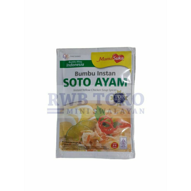 

Mama Suka Bumbu Soto Ayam 20G