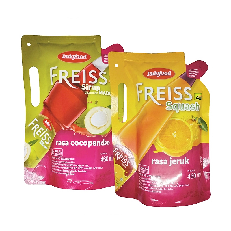 

Indofood FREISS - Sirup Kemasan Pouch - 460 ml