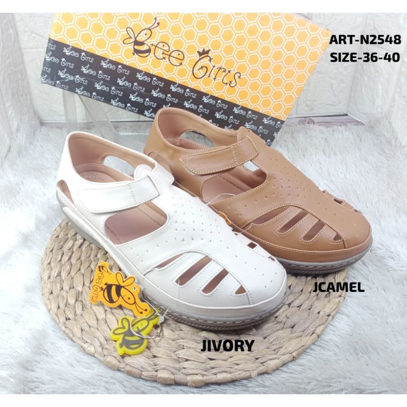 sandal tali import wanita bee girls 2548