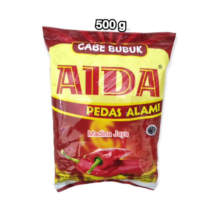 

Splash Bubuk Cabe Giling Aida 5 gr Pedas Alami Bumbu Tabur Cabai Asli