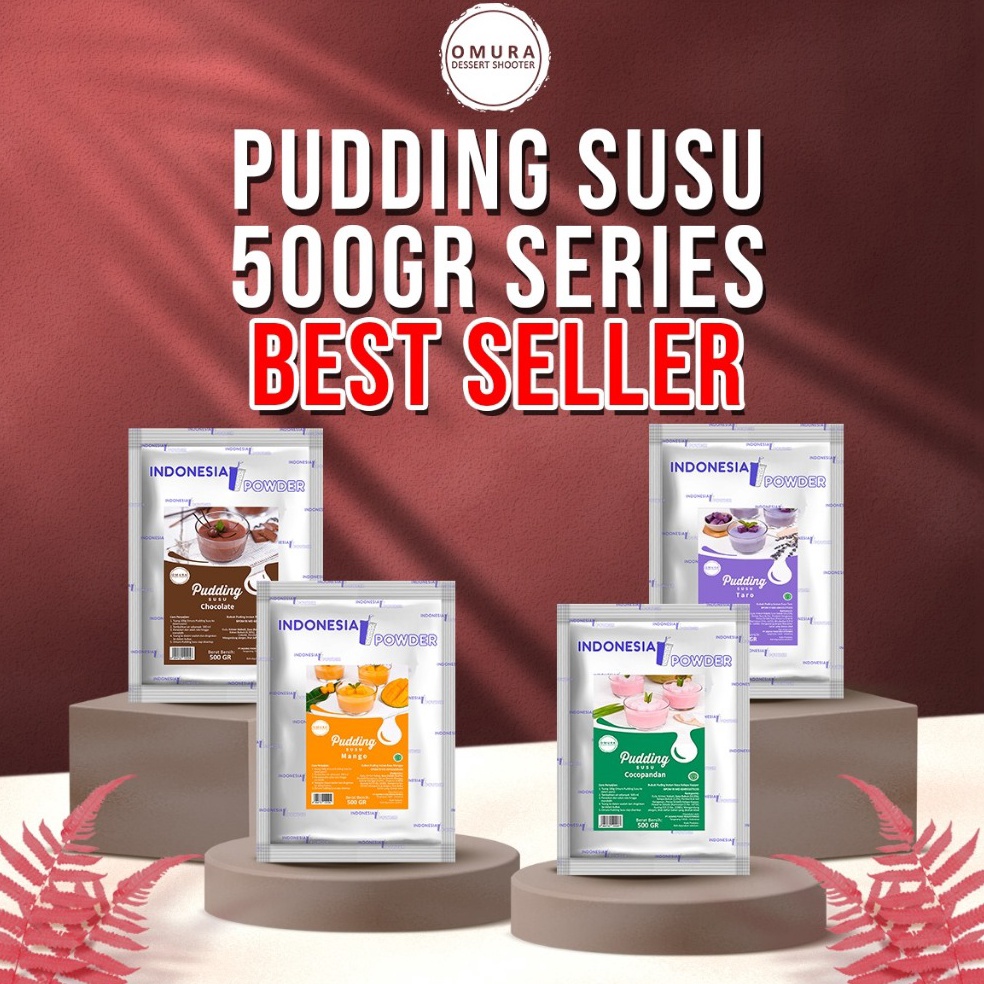 

READY STOK SERIES Pudding Susu Mix Gula Aneka Rasa 5 Gr Puding Sutra Dessert Instant Omura Powder