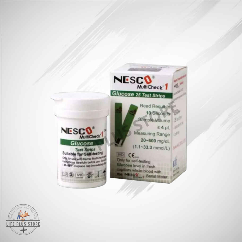 Strip Nesco Gula Nesco Glucose Strip Gula Nesco Gula Darah Nesco Blood Glucose