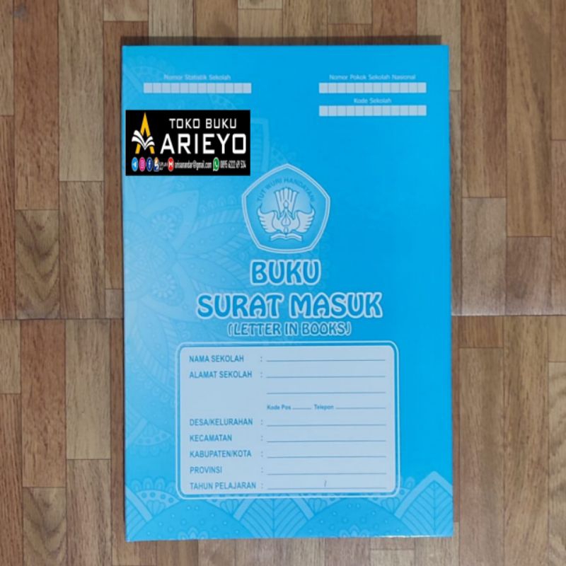 

ORI✓ Buku Administrasi | Buku Surat Masuk | Buku Surat Keluar