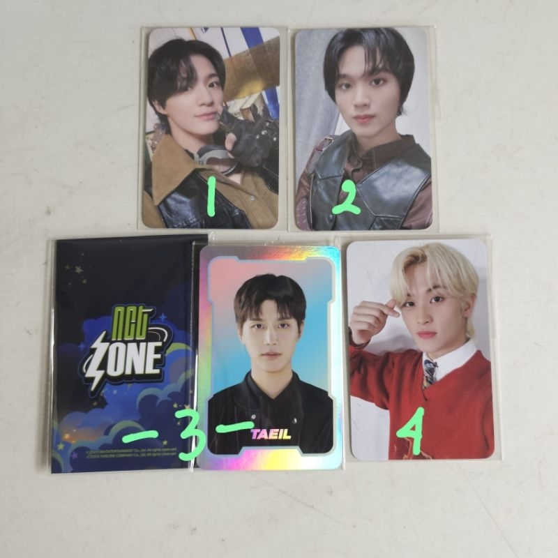 [READY STOCK] OFFICIAL PHOTOCARD NCTZONE SPECIAL PHOTOCARD LUCKY DRAW STEAMPUNK CHRISTMAS TAEIL JENO