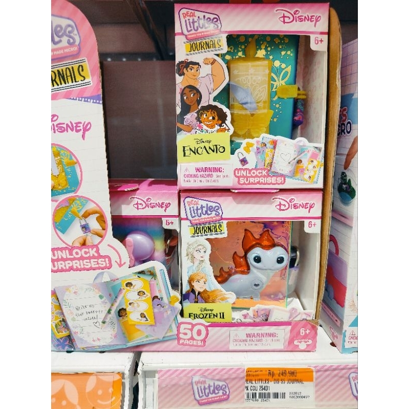 

real littles journals disney