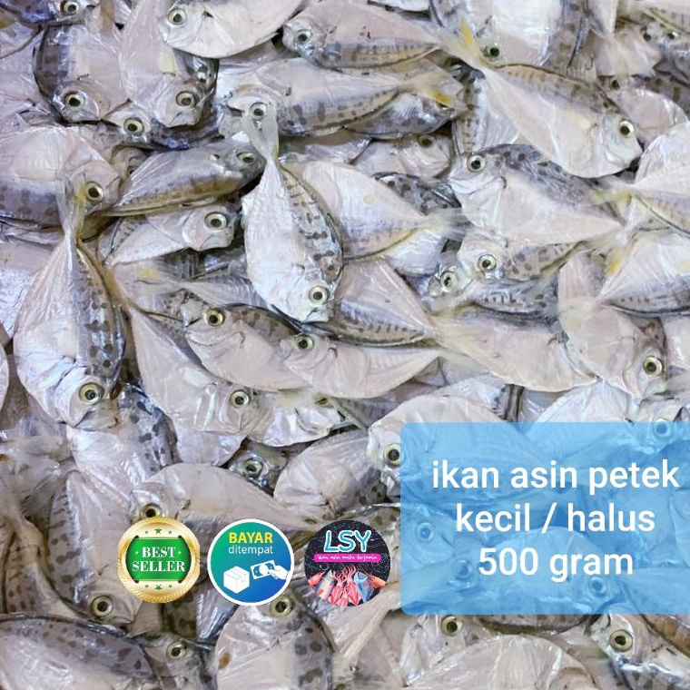 

READY STOK ikan asin petek kecil halus 5gram