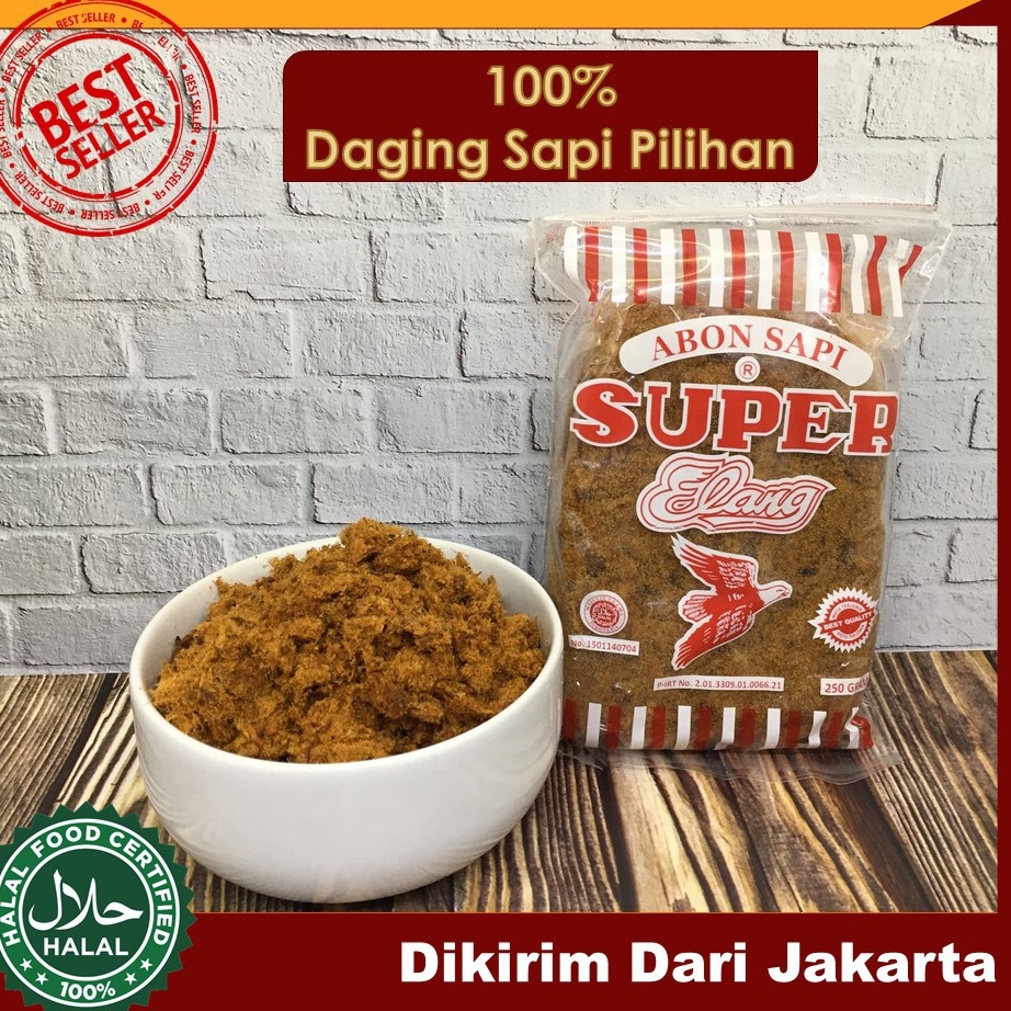 

New event Abon Sapi Asli Super Cap ELANG 25g Asli Boyolali Abon Sapi Super Cap Elang Spesial Semarang