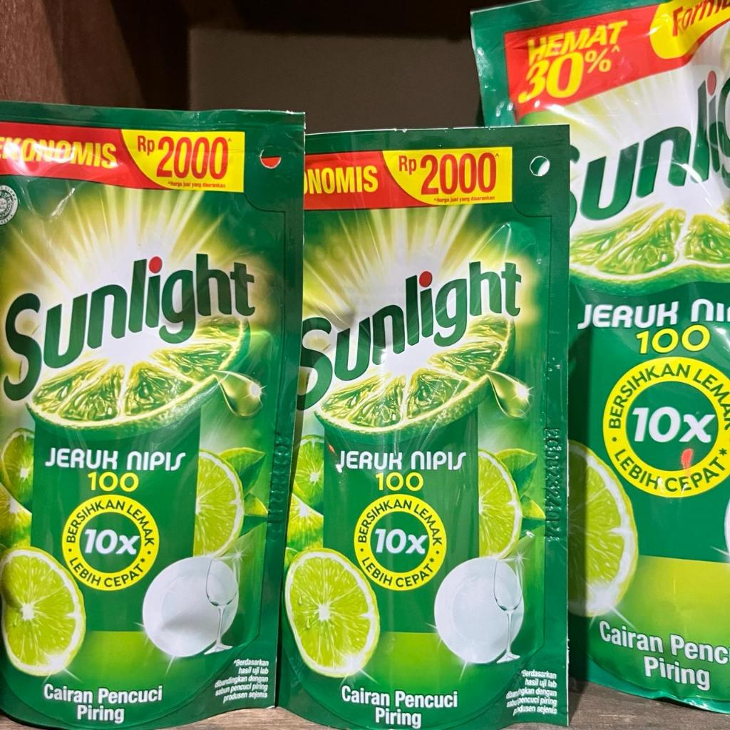 SUNLIGHT SACHET REFILL 2000 / SABUN CUCI PIRING SUNLIGHT