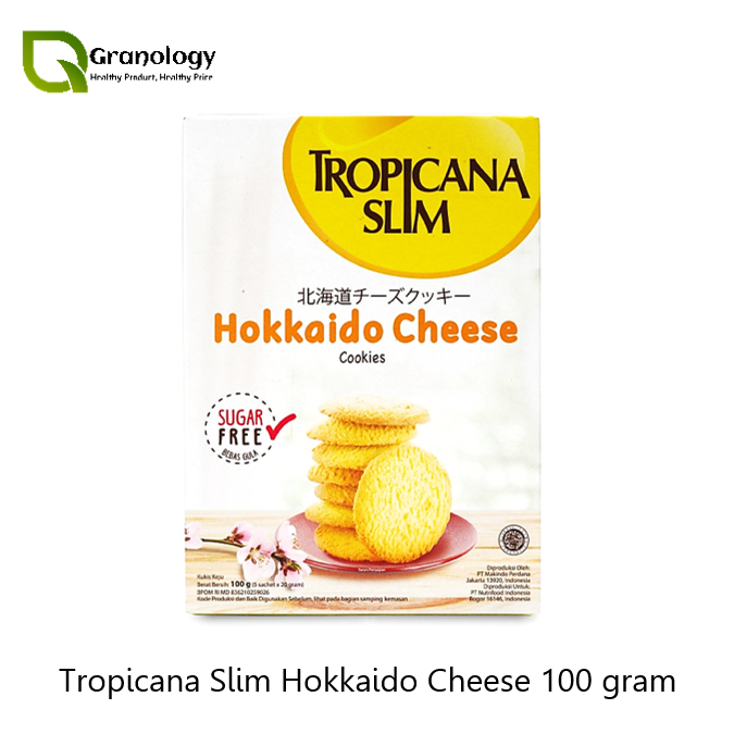 

Tropicana Slim Korean Hokkaido Cheese Cookies 1 Box 5 Sachet