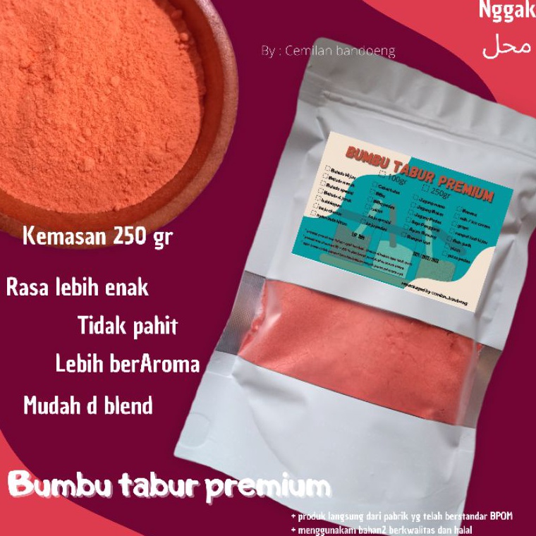 

PAKET LENGKAP BUMBU TABUR PREMIUM KEMASAN 25GR