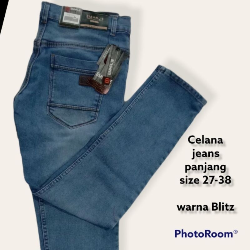 Celan Jeans Panjang Pria Slimfit