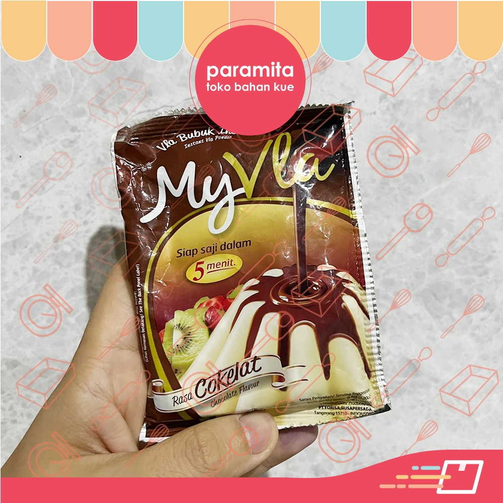 

Nutrijel MyVla Rasa Cokelat / Rasa Vanilla Sachet