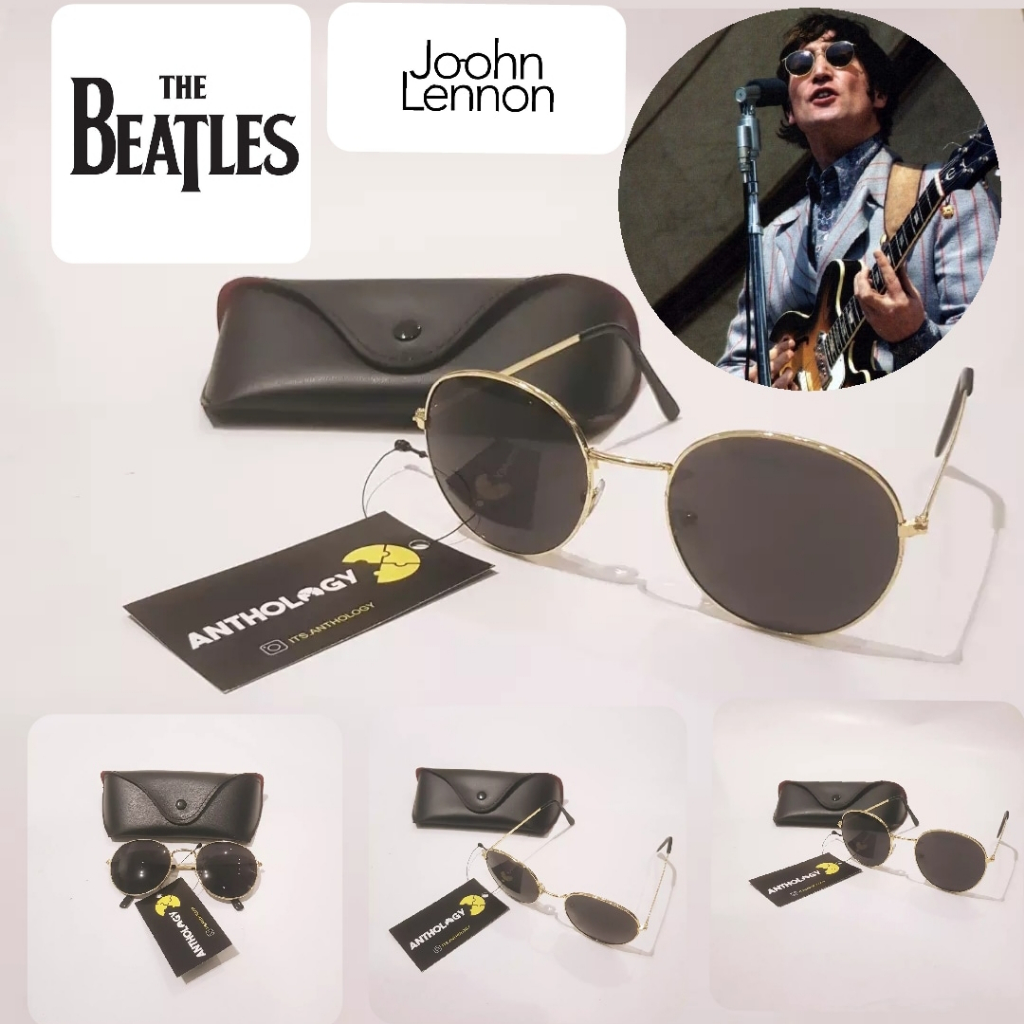 Kacamata The beatles John Lennon otentik