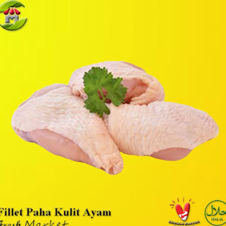 

READY STOK Boneless Fillet Paha Ayam Kulit 1Kg