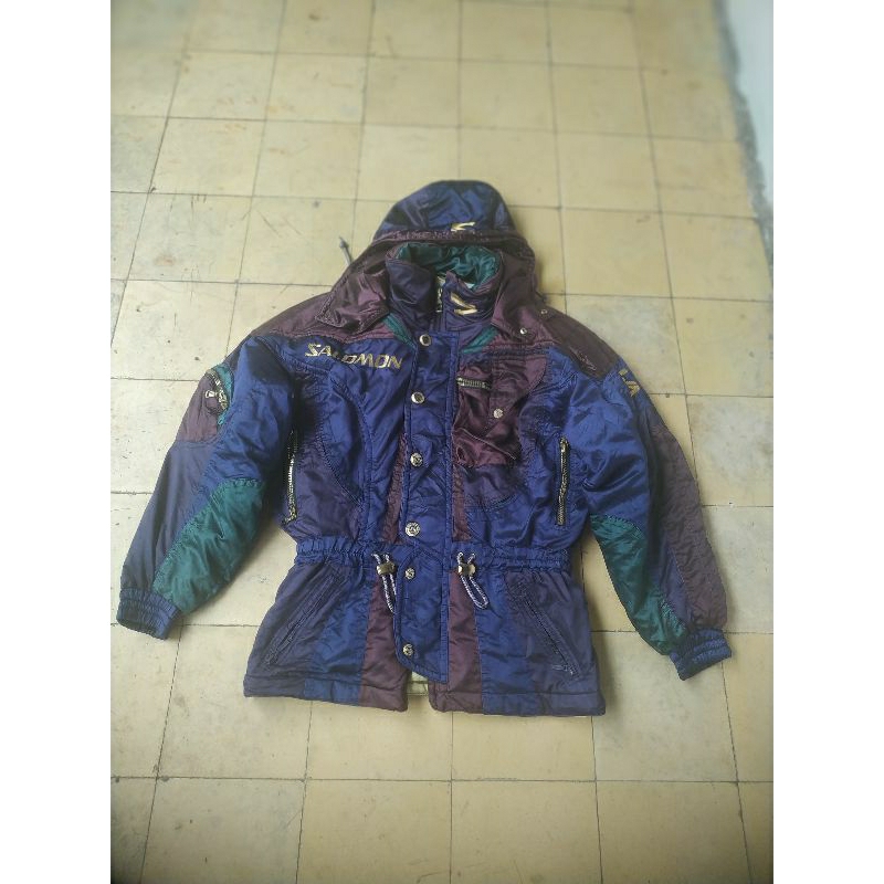 JAKET TEBAL SALOMON VINTAG PRIA