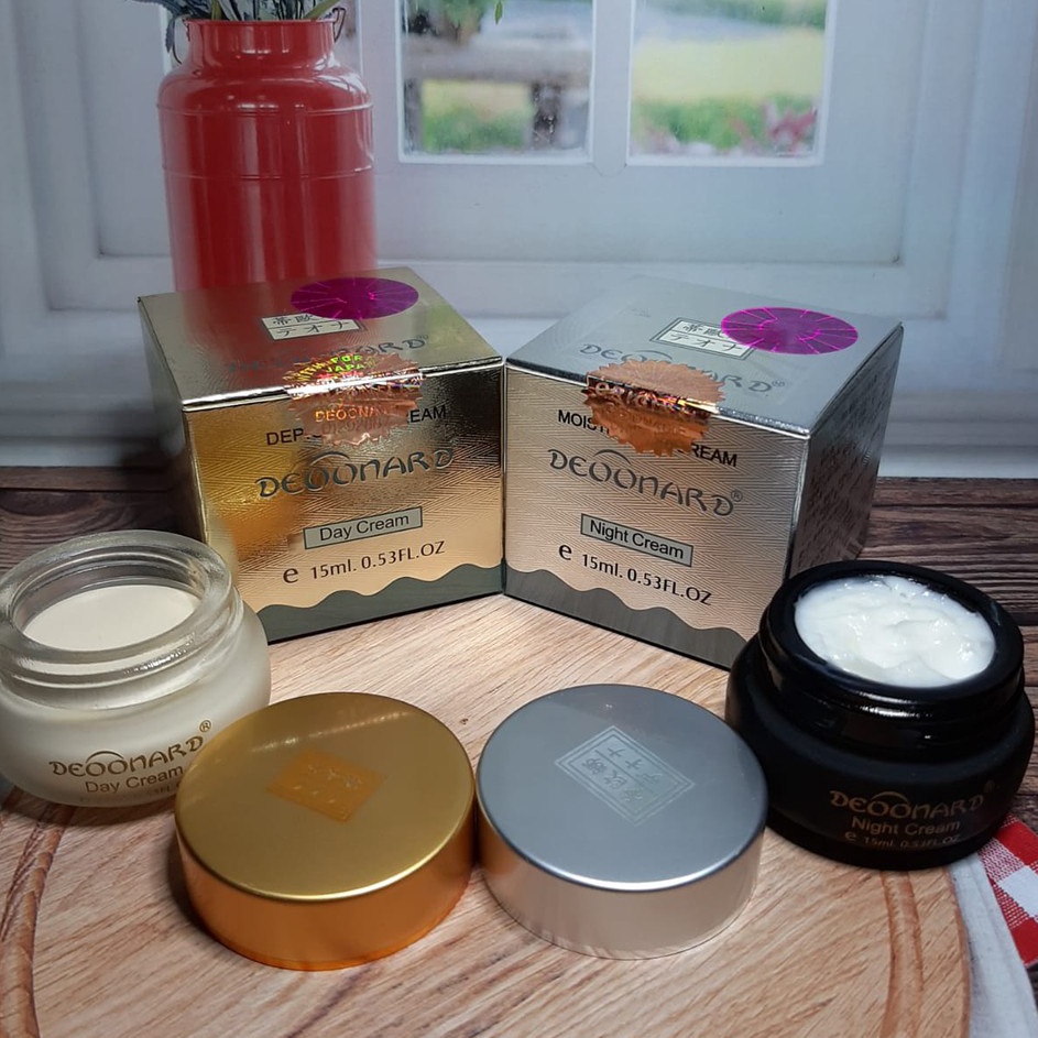 Free Ongkir CREAM DEOONARD GOLD DAY  NIGHT  GOLD  SILVER