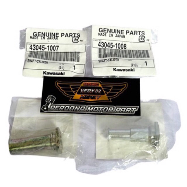 As kaliper shaft caliper rem depan Binter Merzy Kz200