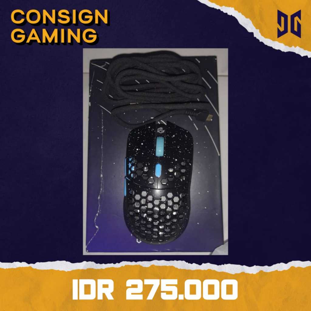 GWOLVES HATI STARDUST EDITION & MOUSEPAD FANTECH ZERO-G MPC450 CORDURA ( CODE : EA173 )