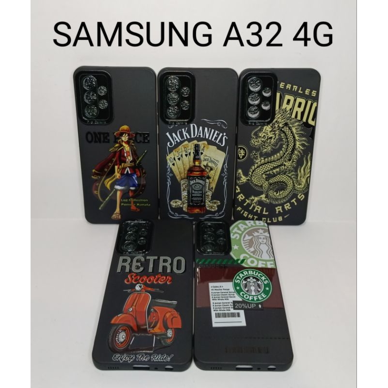 SOFTCASE GAMBAR ANIMASI COWOK TERBARU SAMSUNG A32 4G