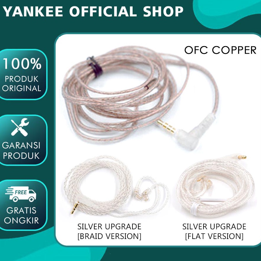 ZFj Kabel KZ Copper Silver ZSN Pro ZSN ZST ZSA ZS5 EDX ZST PRO KZ Cable for ZST X ZSN PRO X DQ6 CCA 
