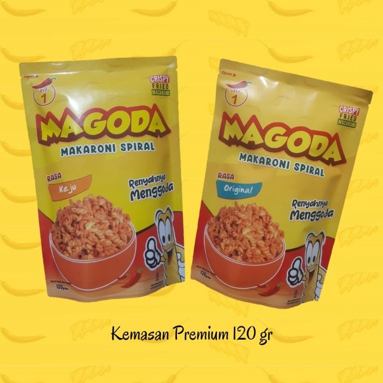 

Swip up Makaroni Magoda 12 gram 5 varian rasa Macaroni Makroni Macroni spiral enak renyah gurih dan pedas