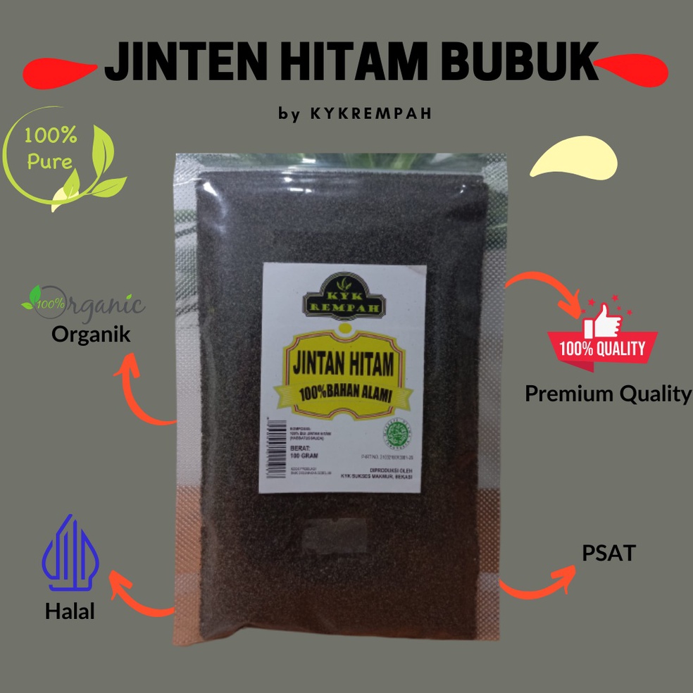 

SUPER DISKON Jinten Hitam Bubuk 1 gram Habbatusauda Powder