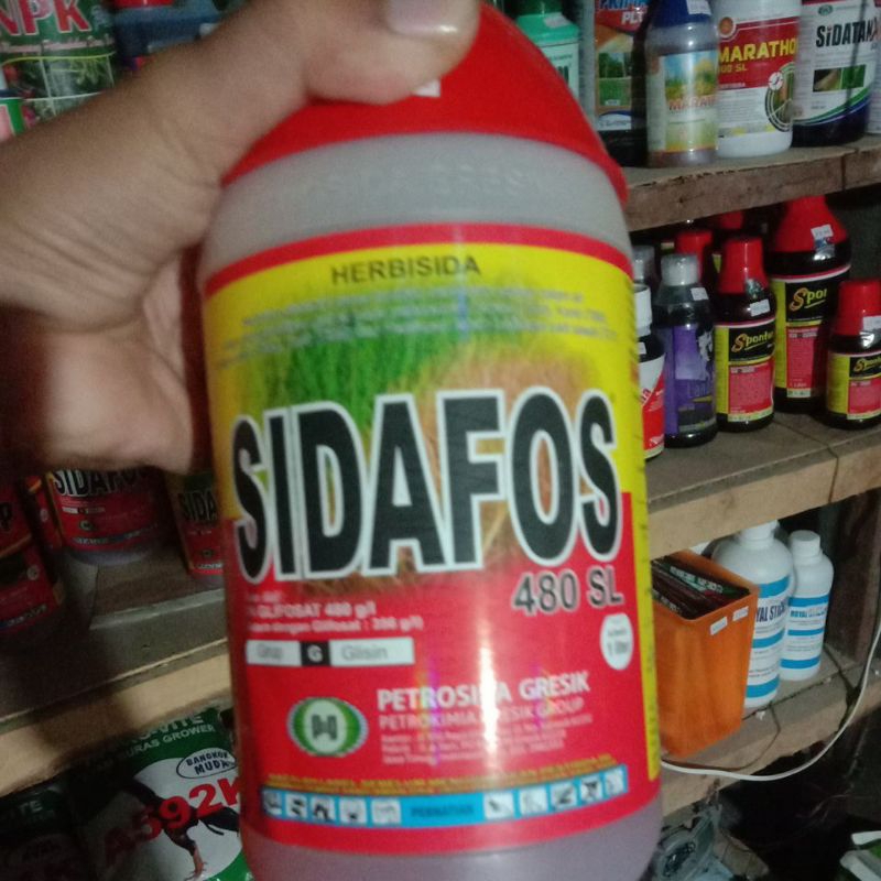 Sidafos 1liter herbisida 480sl