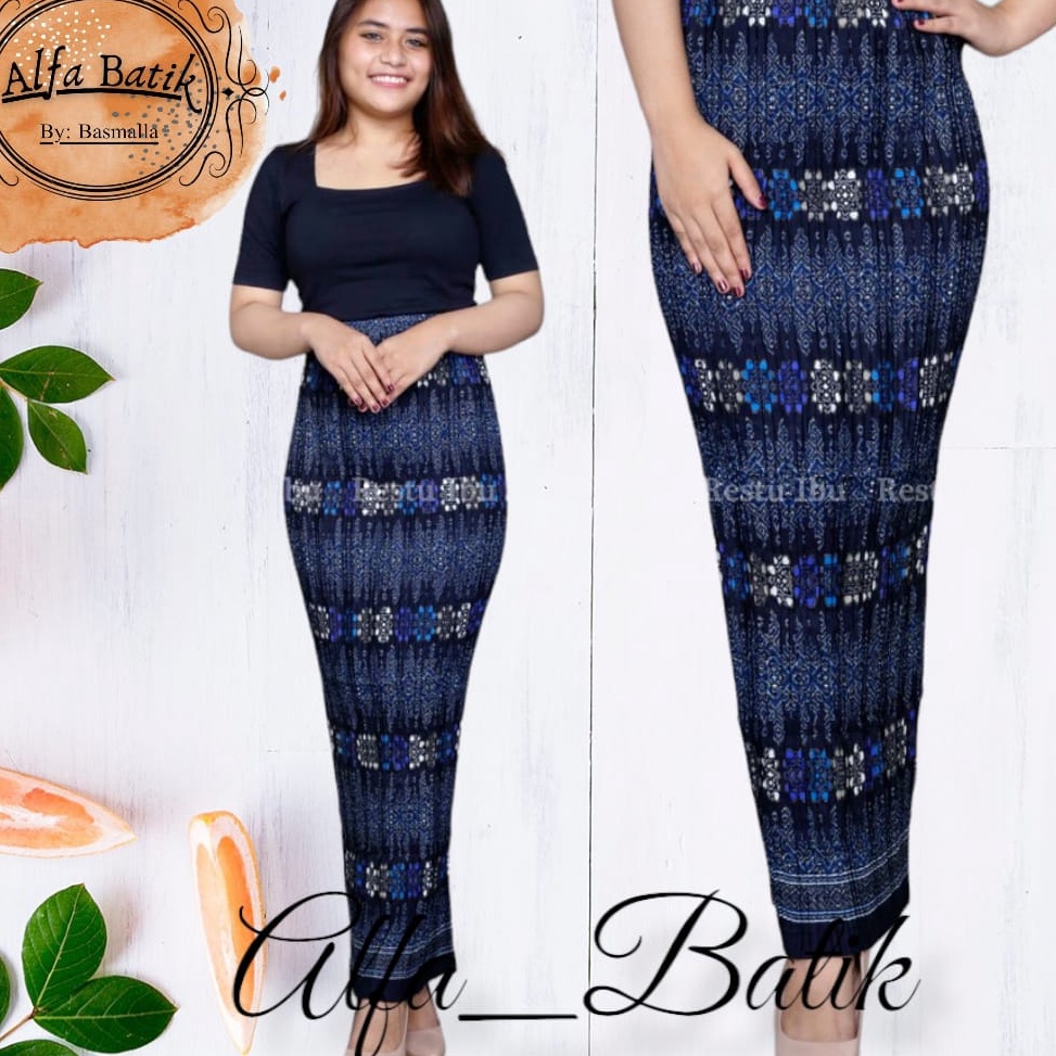 BAYAR DITEMPAT  REAL PICT ROK PLISKET BATIK  ROK PLISKET  BAWAHAN KEBAYA  ROK KEBAYA  ROK WISUDA  RA