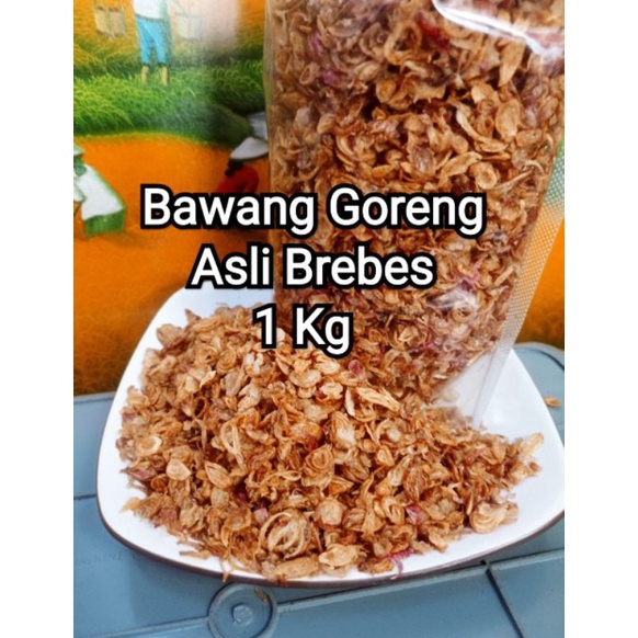 

PAKET LENGKAP Bawang Goreng Asli Brebes 1 Kg