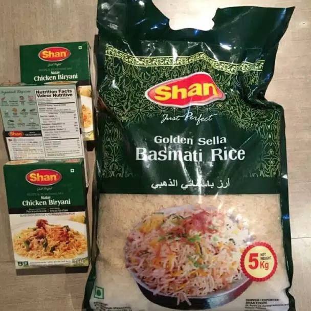 

COD TERMURAH Promo Paket Beras basmati 1 kg 1 kotak bumbukhas nasi beryani