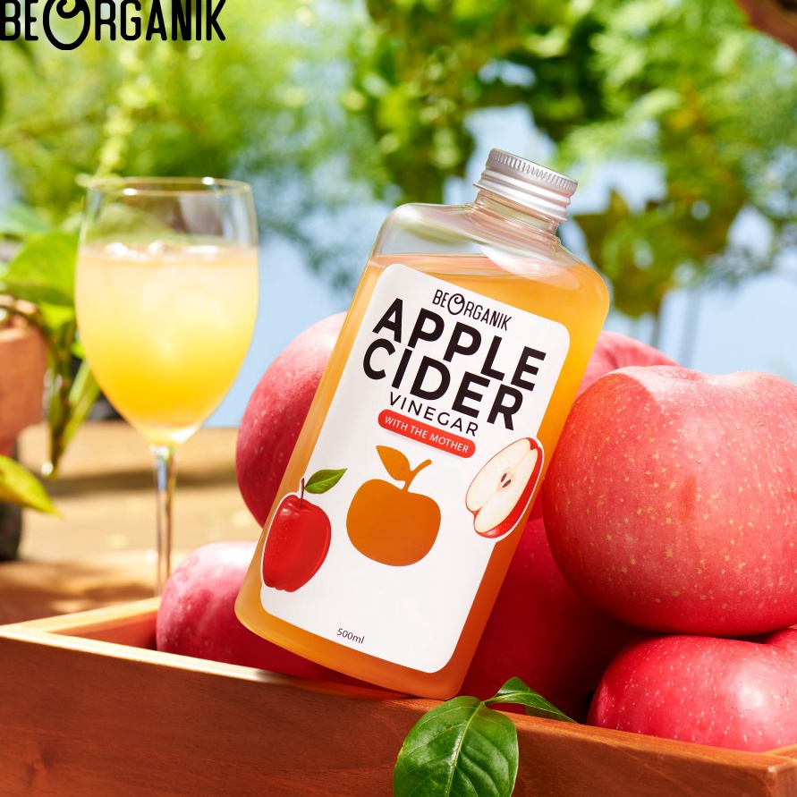 

Beorganik Apple Cider Vinegar Cuka Apel Organik With The Mother