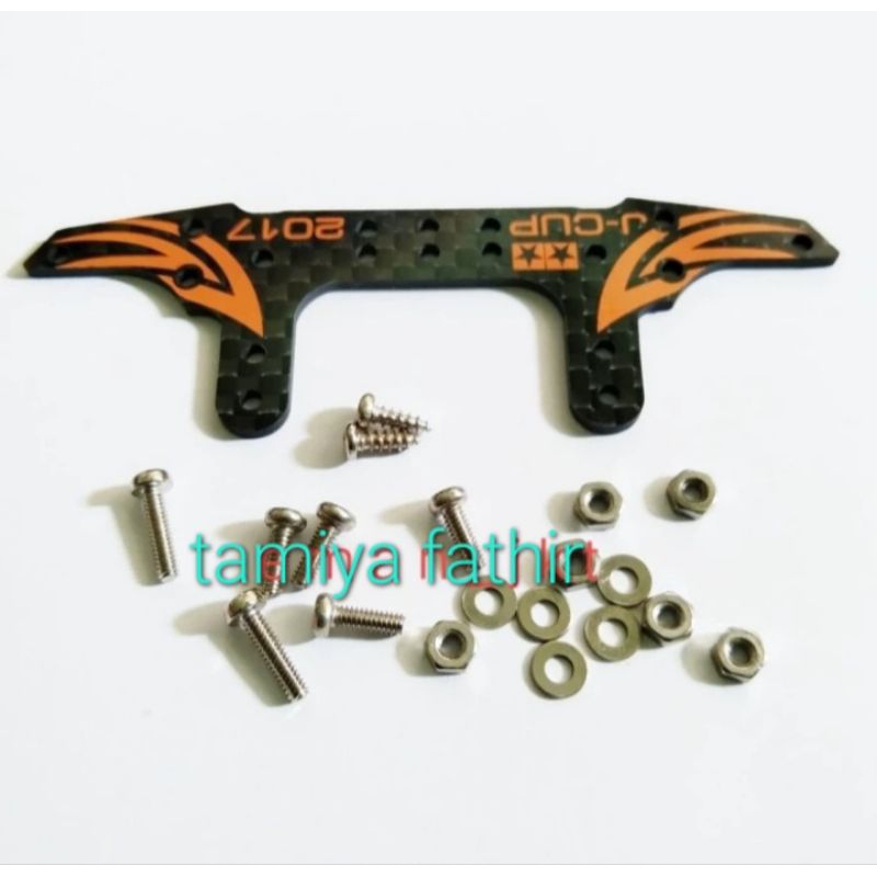 Replika Tamiya 95105 HG Carbon Multi Roller roller setting Stay
