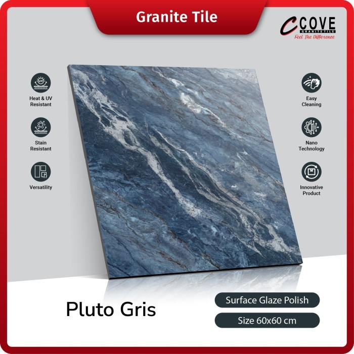 GRANITE 60X60 COVE PLUTO GRISS