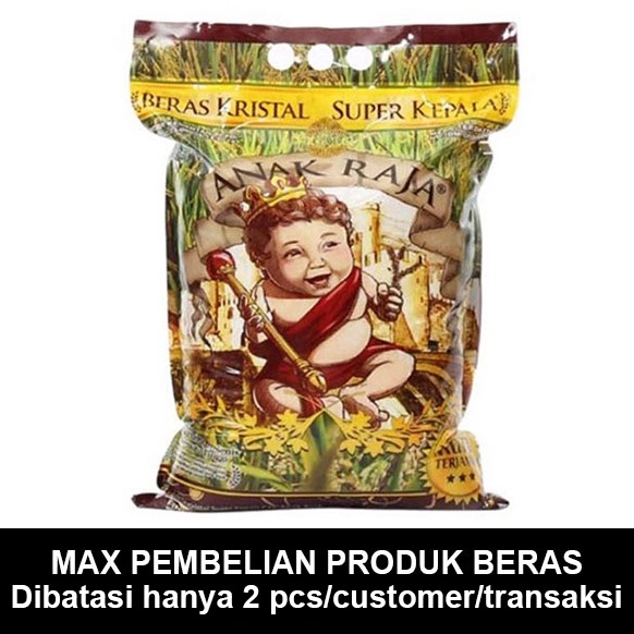 

BAYAR DITEMPAT BERAS ANAK RAJA SUPER KEPALA 5 kg