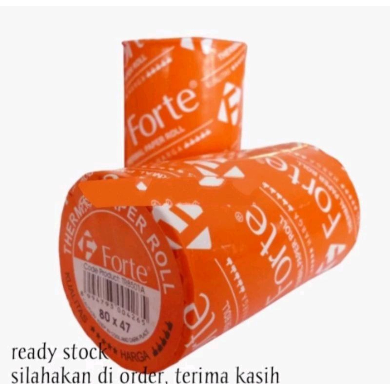 

Thermall Roll forte 80x47 struk kasir