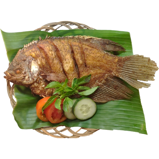 

Ikan Gurameh Goreng Waroeng Spesial Sambal 'SS'