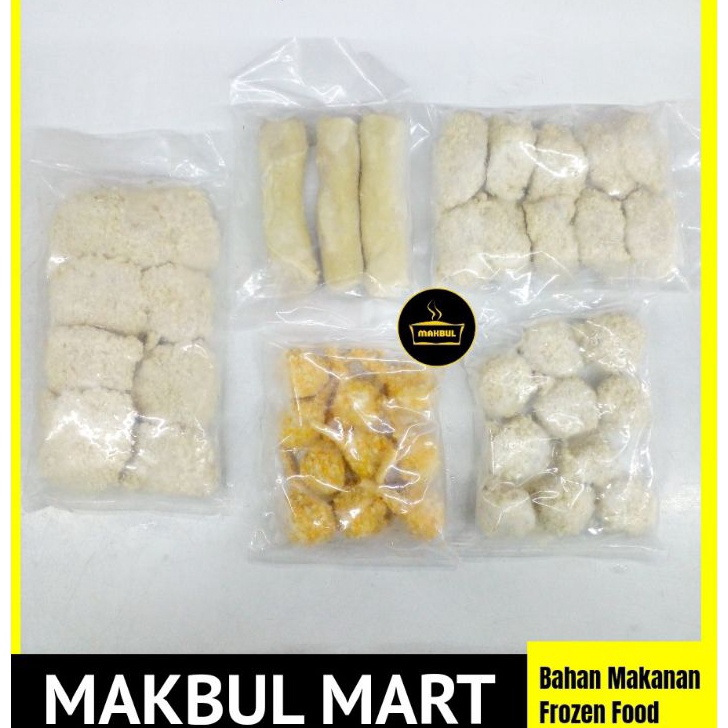 

PROMO SALE Bento Halal MUI Enak Berkualitas Chicken Katsu Egg Roll Spicy Chicken Kaki Naga Shrimp Roll