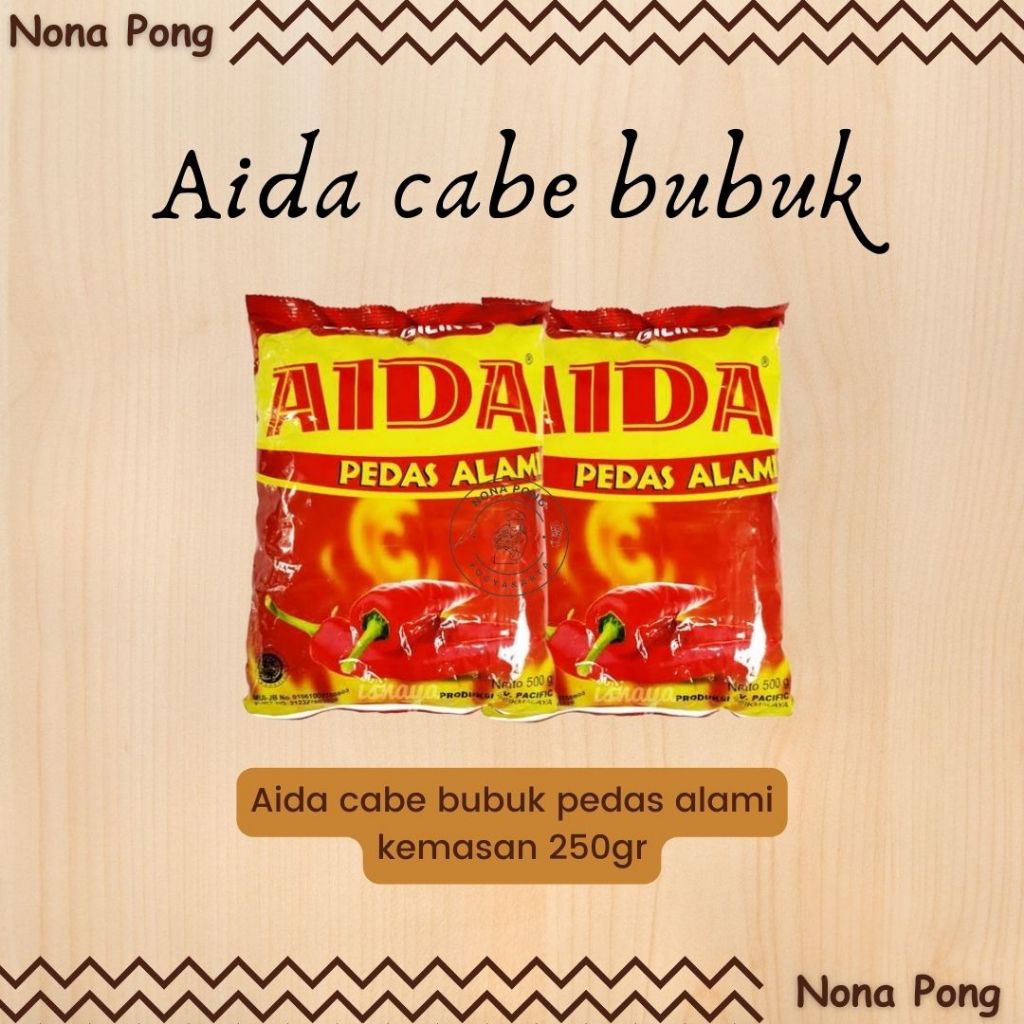 

Cabe bubuk aida | aida cabe bubuk 250gr