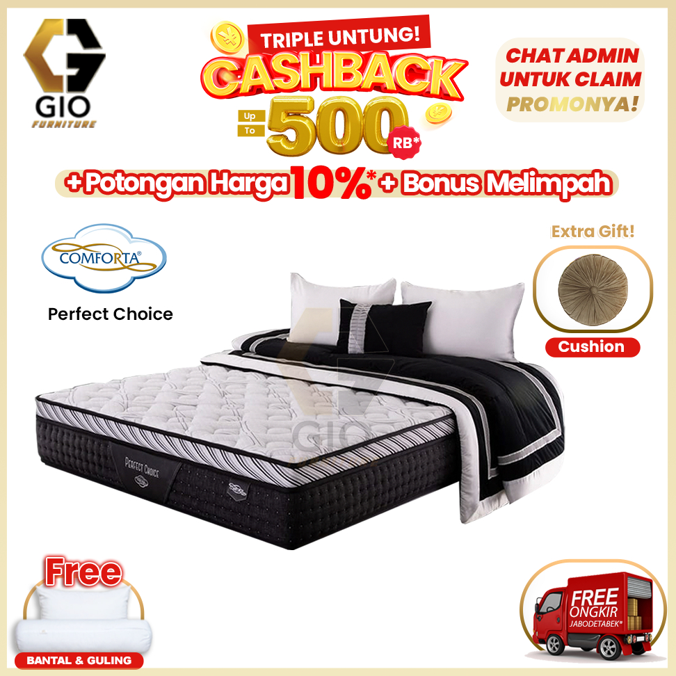Kasur Comforta Perfect Choice / Comforta Springbed Perfect Choice (Hanya Kasur)