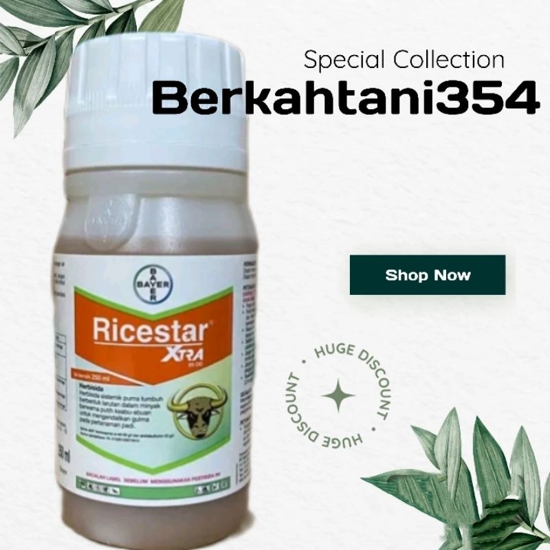 Herbisida Ricestar extra 250ml obat gulma padi Ricestar x tra 250ml herbisida padi dari bayer