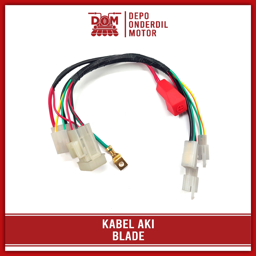 Kabel Aki BLADE (TOKAIDO) Cable Cabel Tali Seling Kawat Body Bodi Skun Accu HONDA BLADE OLD REVO ABS