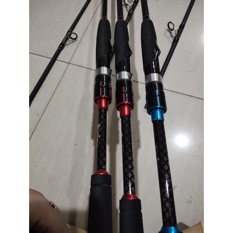 joran captain coral chaser atau coral shark 240 270 300 cm joran carbon laut