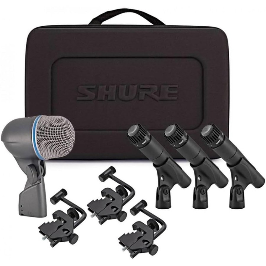 Mic Shure drum set tipe DMK 57-52 | DMK 57-52 Original garansi resmi