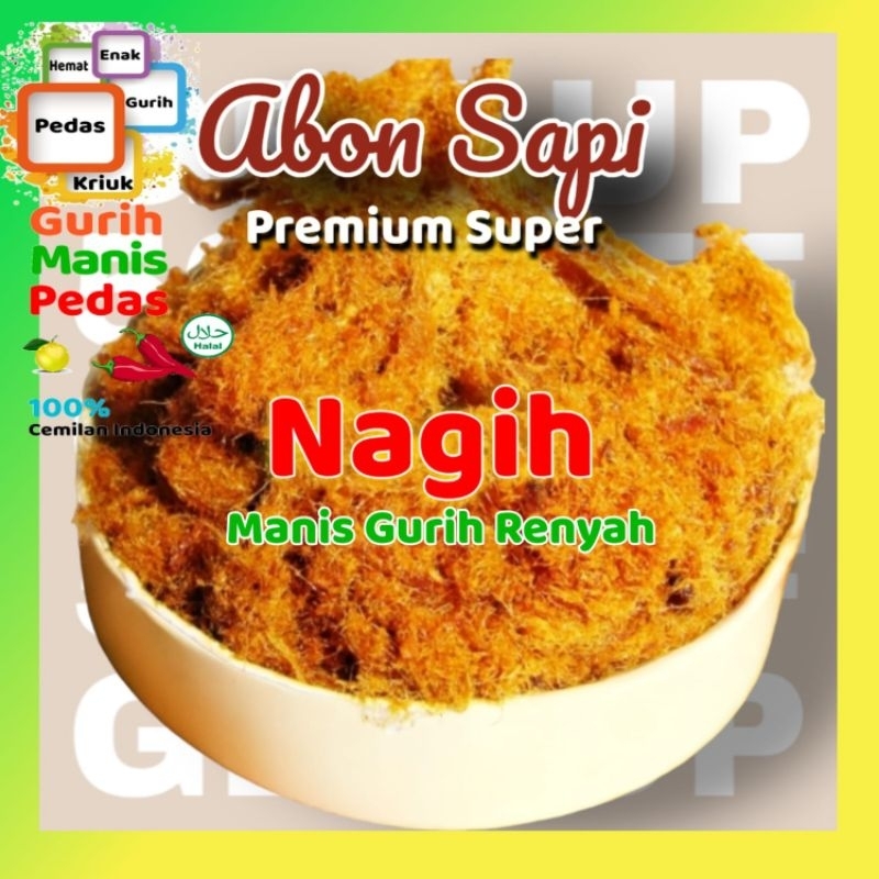 

Abon Sapi Premium Super 150g