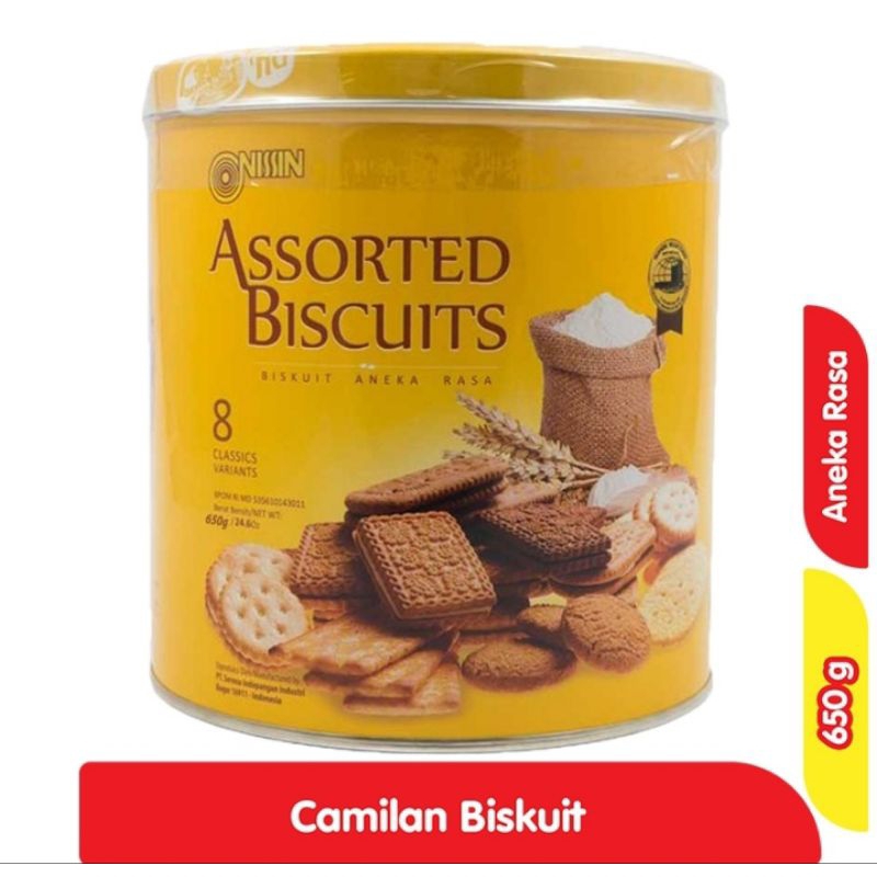 

NISSIN Assorted Biscuits 650 g