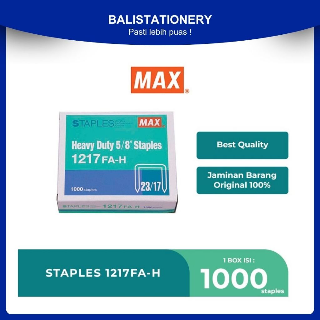 

Isi Staples Max 1217 (23/17)