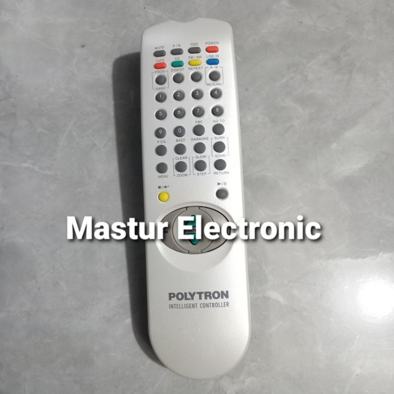 REMOTE REMOT DVD BIGBAND POLYTRON IC P04 Y1 KARAOKE ORIGINAL